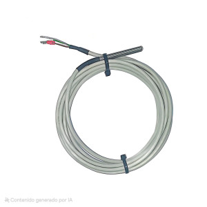 Sonda PT100 Remberg Pt-50x6/2M 3 Hilos Silicona | Electrosuministros