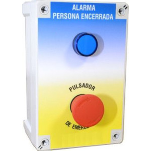 AEP Alarm-25-T | Alarma 2 Circuitos + Batería + Termómetro Eliwell
