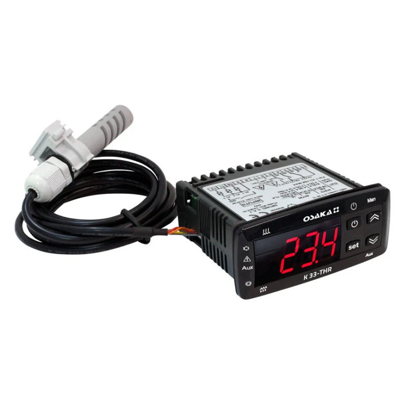 Frontal control de temperatura y humedad OSAKA K33-THR
