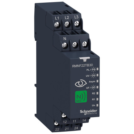 RMNF22TB30 - Relé Control Trifásico Schneider Multifunción | Electrosuministros
