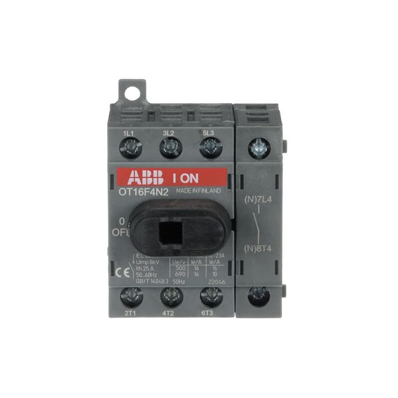 OT16F4N2 - Interruptor Seccionador ABB 16 A 4P | Electrosuministros