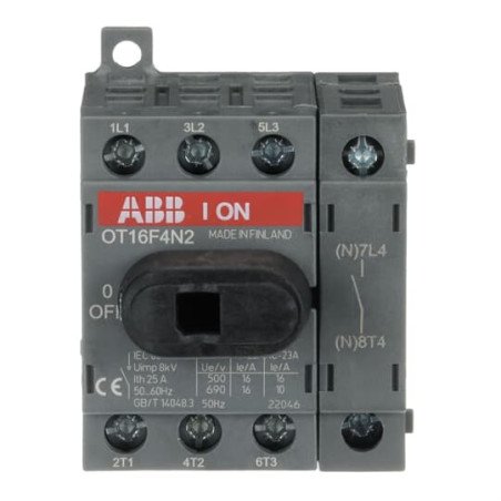 OT16F4N2 - Interruptor Seccionador ABB 16 A 4P | Electrosuministros