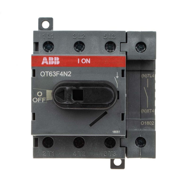 OT80F4N2 - Interruptor Seccionador ABB 80 A 4P | Electrosuministros