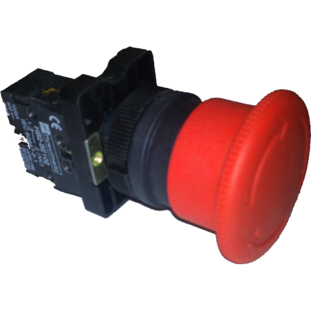 NP2-ES542 - Pulsador Emergencia CHINT Seta 1NC | Electrosuministros