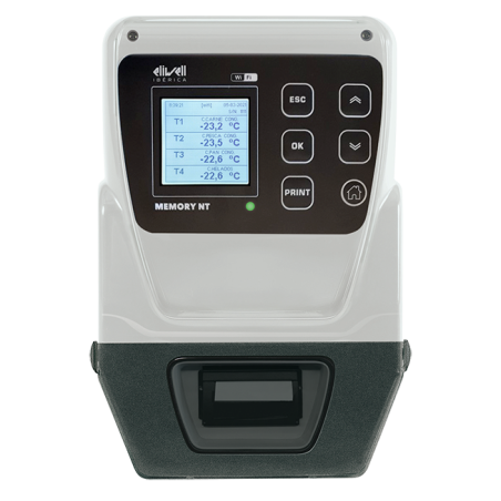 Eliwell Memory NT8P | Registrador 8 Canales con Impresora y Certificado | Electrosuministros