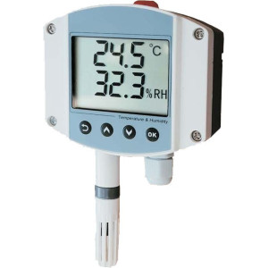 Transmisor Humedad y Temperatura Remberg HUTE-2x42-DIS 4-20mA | Electrosuministros