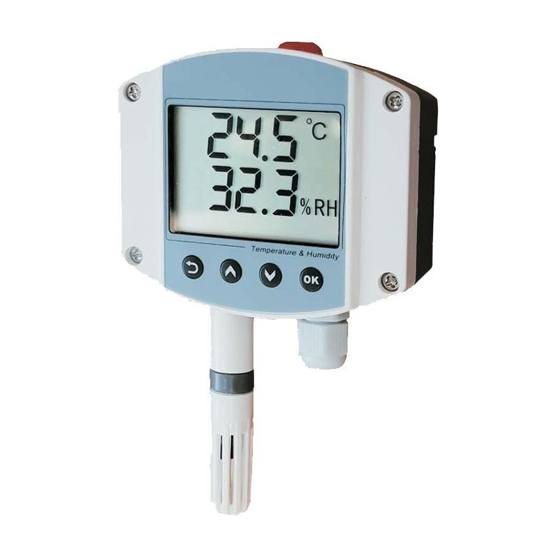 Transmisor Humedad y Tª Remberg HUTE.RS4-DIS RS485 | Electrosuministros