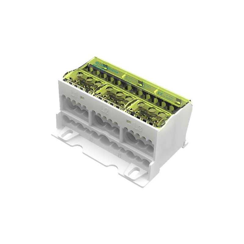 RPQ 1025 - Repartidor Tetrapolar Teknomega 125A | Electrosuministros