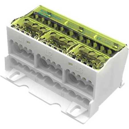 RPQ 1025 - Repartidor Tetrapolar Teknomega 125A | Electrosuministros