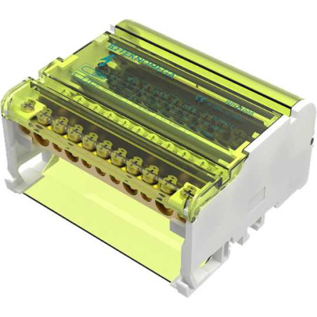 RPQ1005 - Repartidor Tetrapolar Teknomega 125 A | Electrosuministros