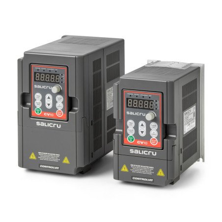 Variador Frecuencia Salicru CV10-002-S2 | 0.2kW 230V Monofásico | Control Vectorial