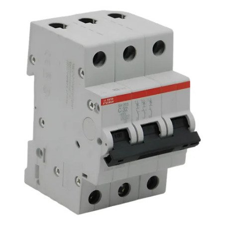 SH203-C25 - Magnetotérmico ABB 3P 25A Curva C | Electrosuministros