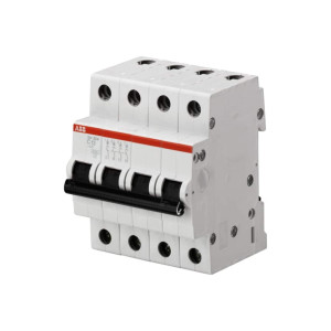 SH204-C40 - Magnetotérmico ABB 4P 40A Curva C | Electrosuministros