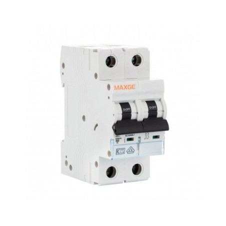 EPB63Me2C40 - Magnetotérmico Maxge 2P 40A Curva C | Electrosuministros