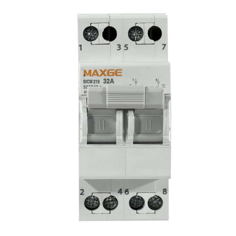 SICM219 - Conmutador Modular MAXGE 16A 2P I-0-II | Electrosuministros