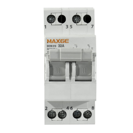 SICM219 - Conmutador Modular MAXGE 16A 2P I-0-II | Electrosuministros