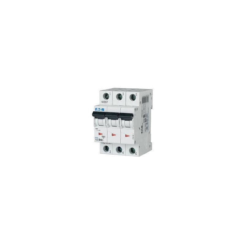 PLS6-C40/3 - Magnetotérmico Eaton 3P 40A Curva C | Electrosuministros
