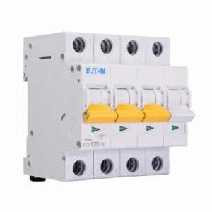 PLS6-C25/3N - Magnetotérmico Eaton 3P+N 25A Curva C | Electrosuministros