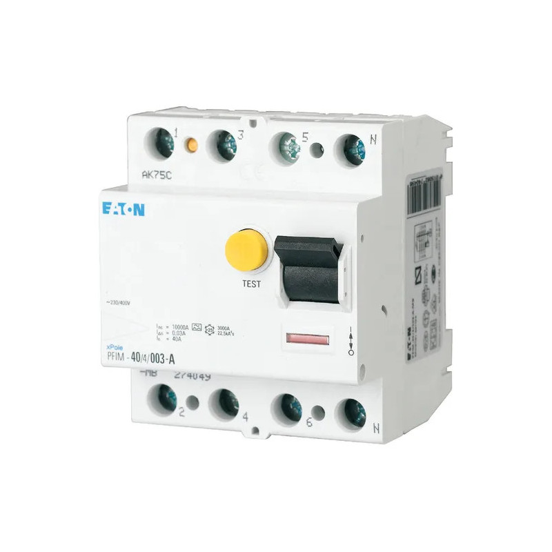 PFIM-40/4/03 - Diferencial Eaton 4P 40A 300mA | Electrosuministros